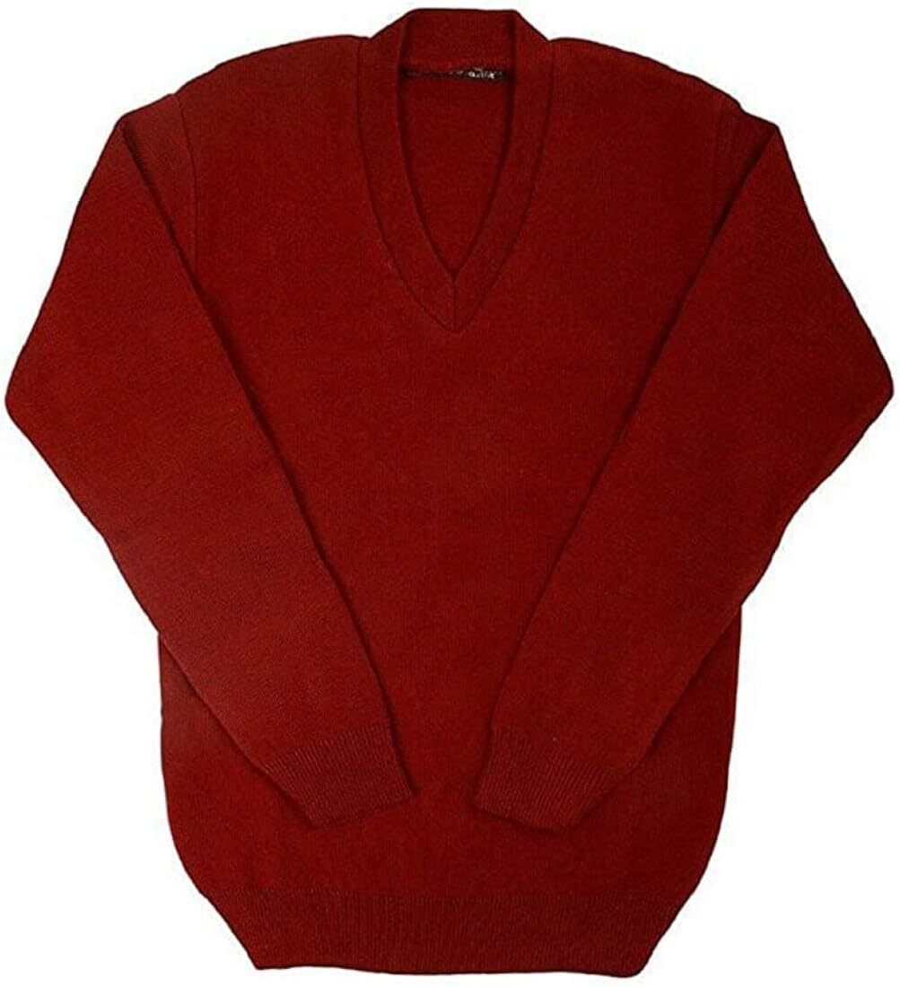 mrofinukanaK Maroon Uniform Sweater-picture-28
