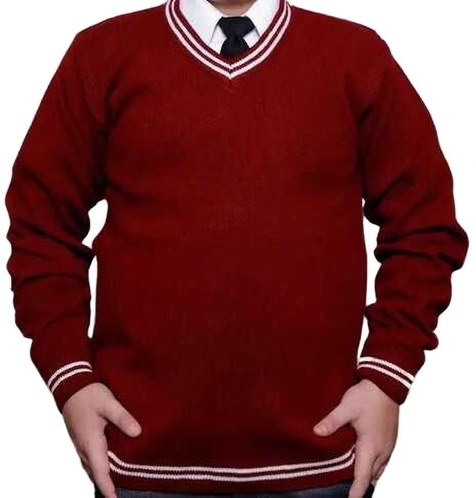 madhav traders Maroon Uniform Sweater-picture-44