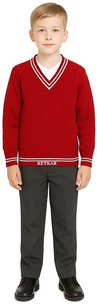 KETKAR Red Uniform Sweater-picture-17