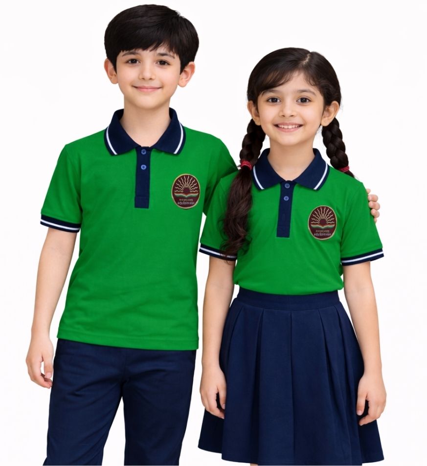 prisha Enterprise Green Uniform T Shirt-picture-33