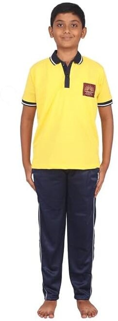 AMBIKASTORES Yellow Uniform T Shirt-picture-21