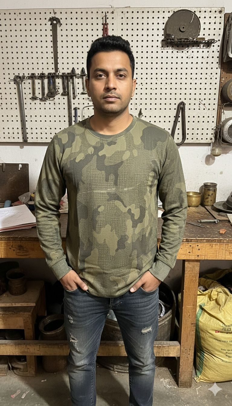 RISHAB ENTERPRISES Green Uniform T Shirt-picture-25