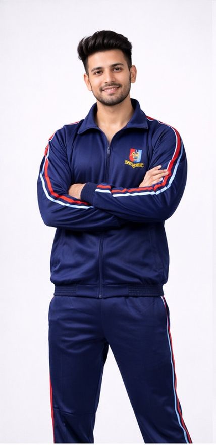Mango Fashion Blue Uniform Track Suit-image-2