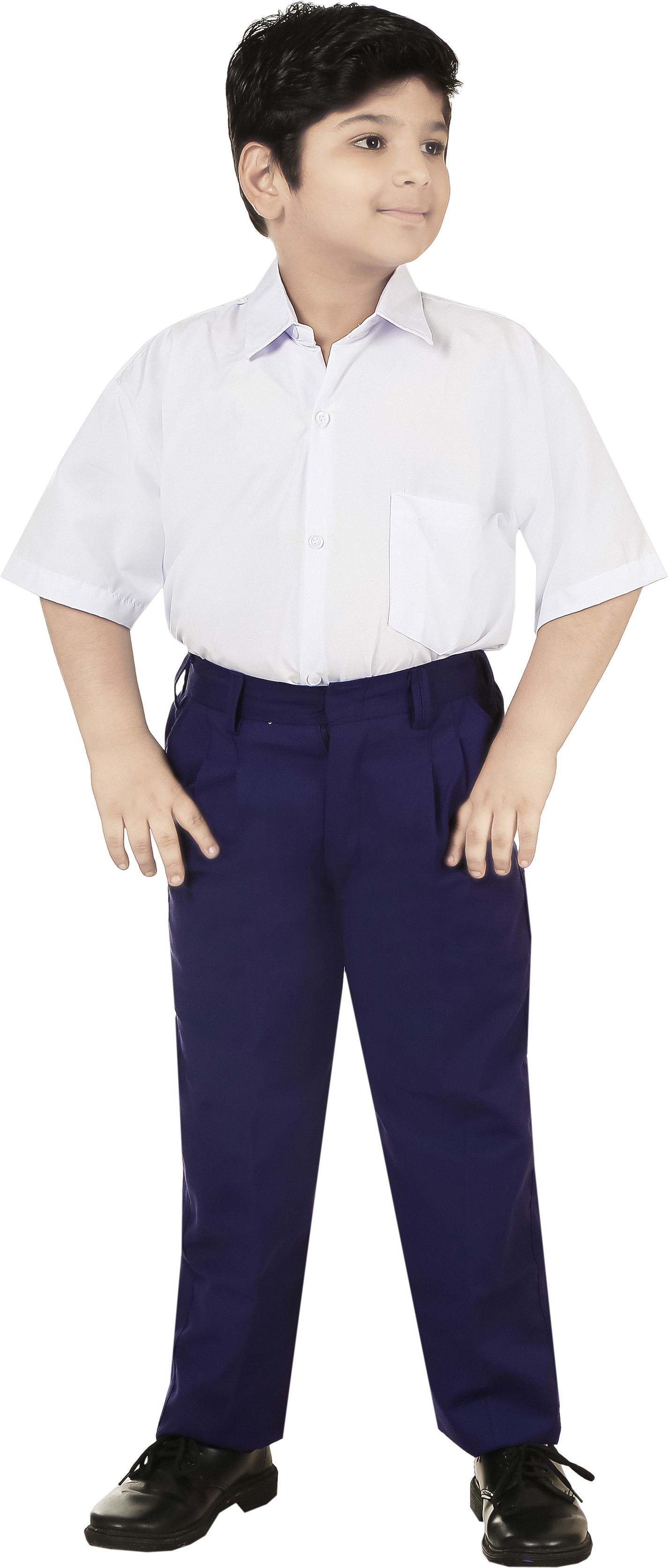 VASTRA FAB Blue Uniform Trouser-image-5