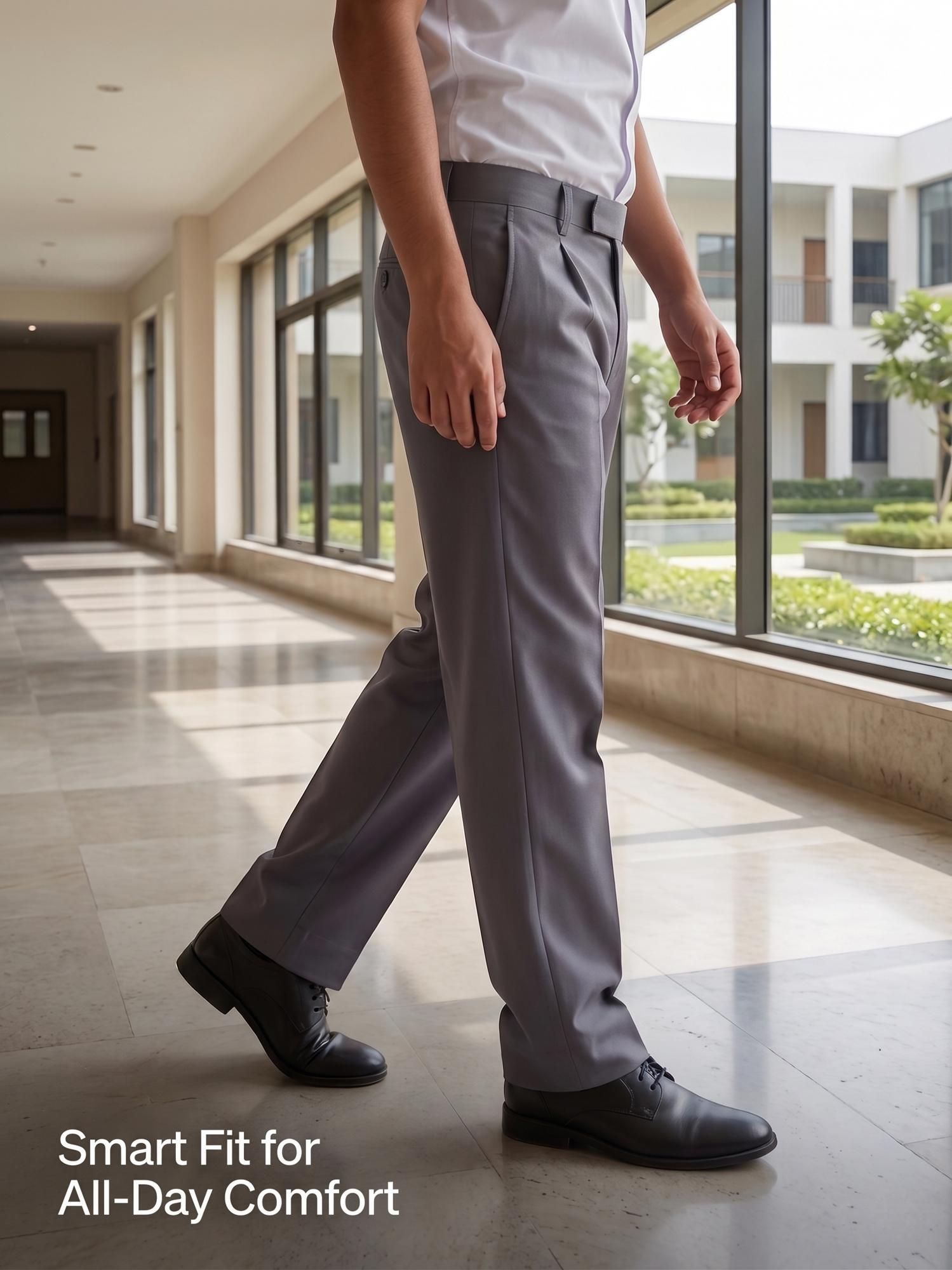 Daster Steel, Grey Uniform Trouser-picture-14