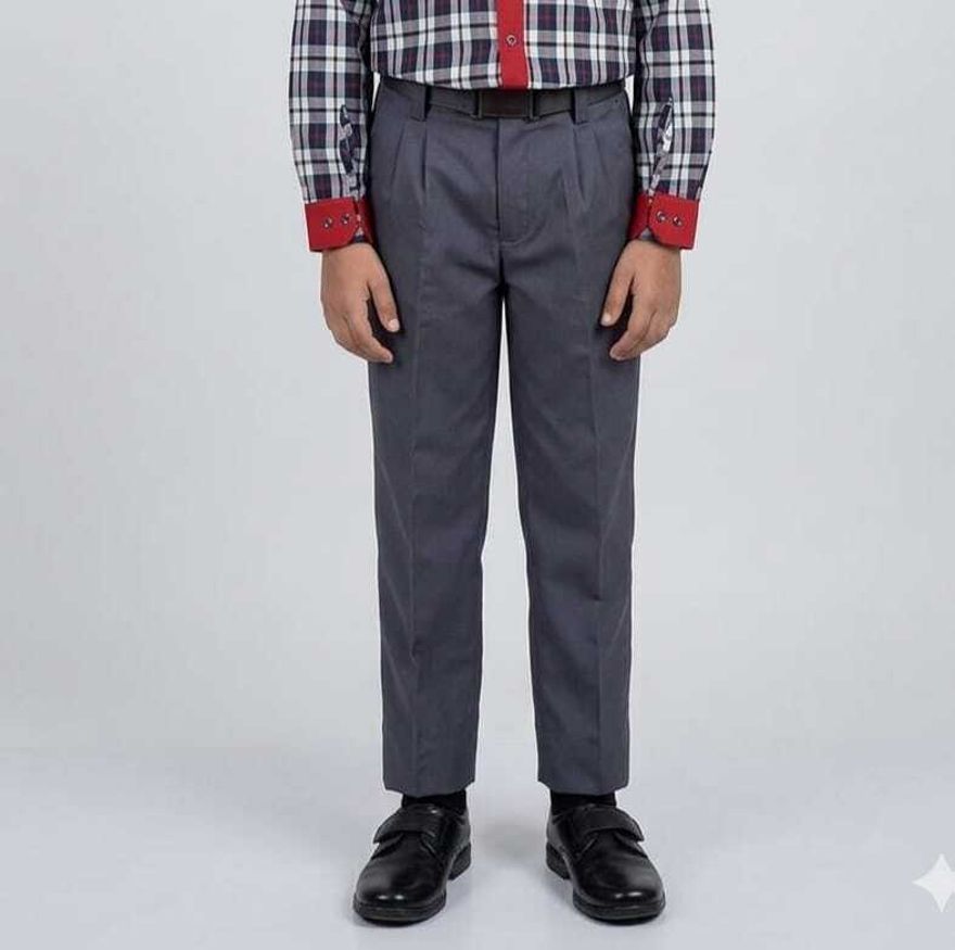 indiyana family mart Grey Uniform Trouser-picture-24