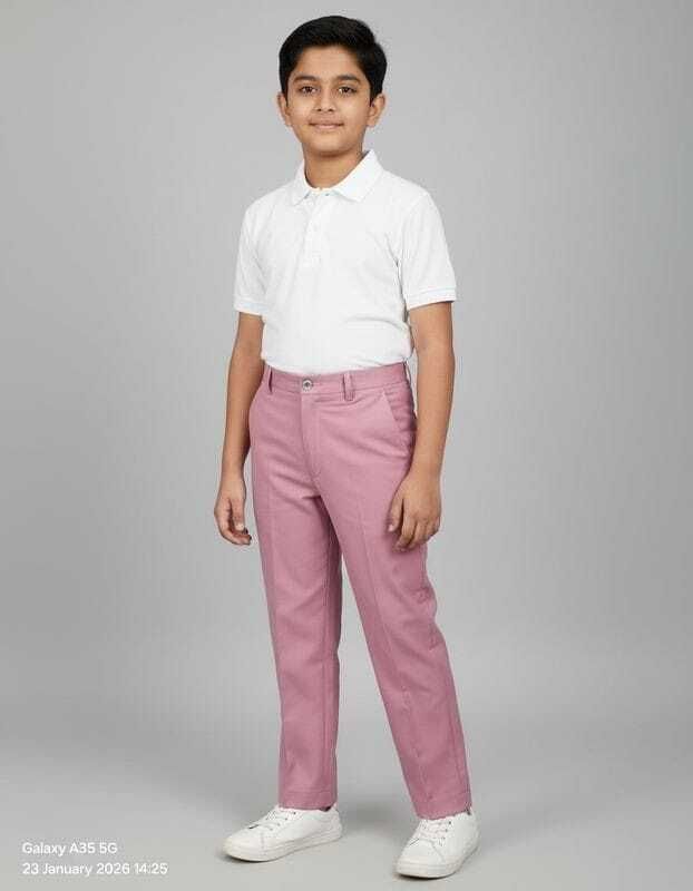 AnokhaExport Pink Uniform Trouser-image-3