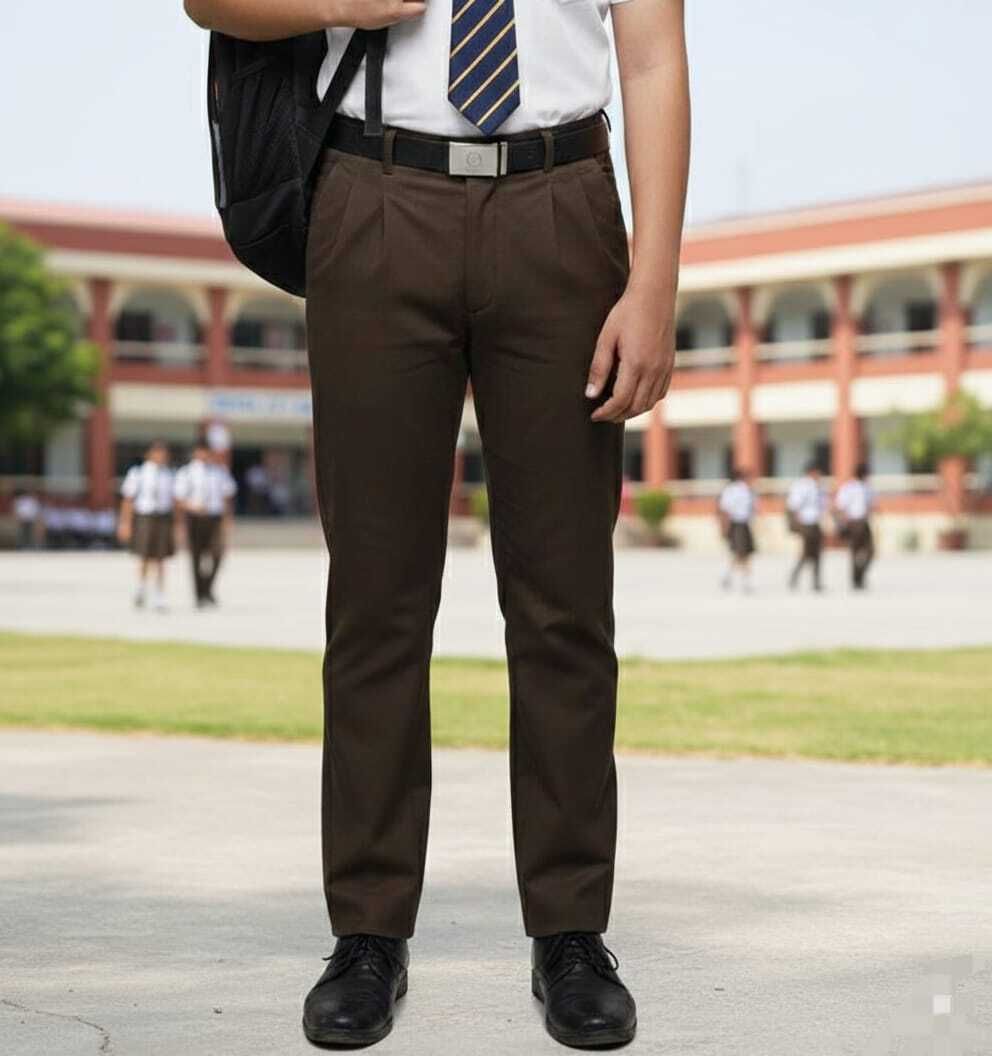 Daster Brown Uniform Trouser