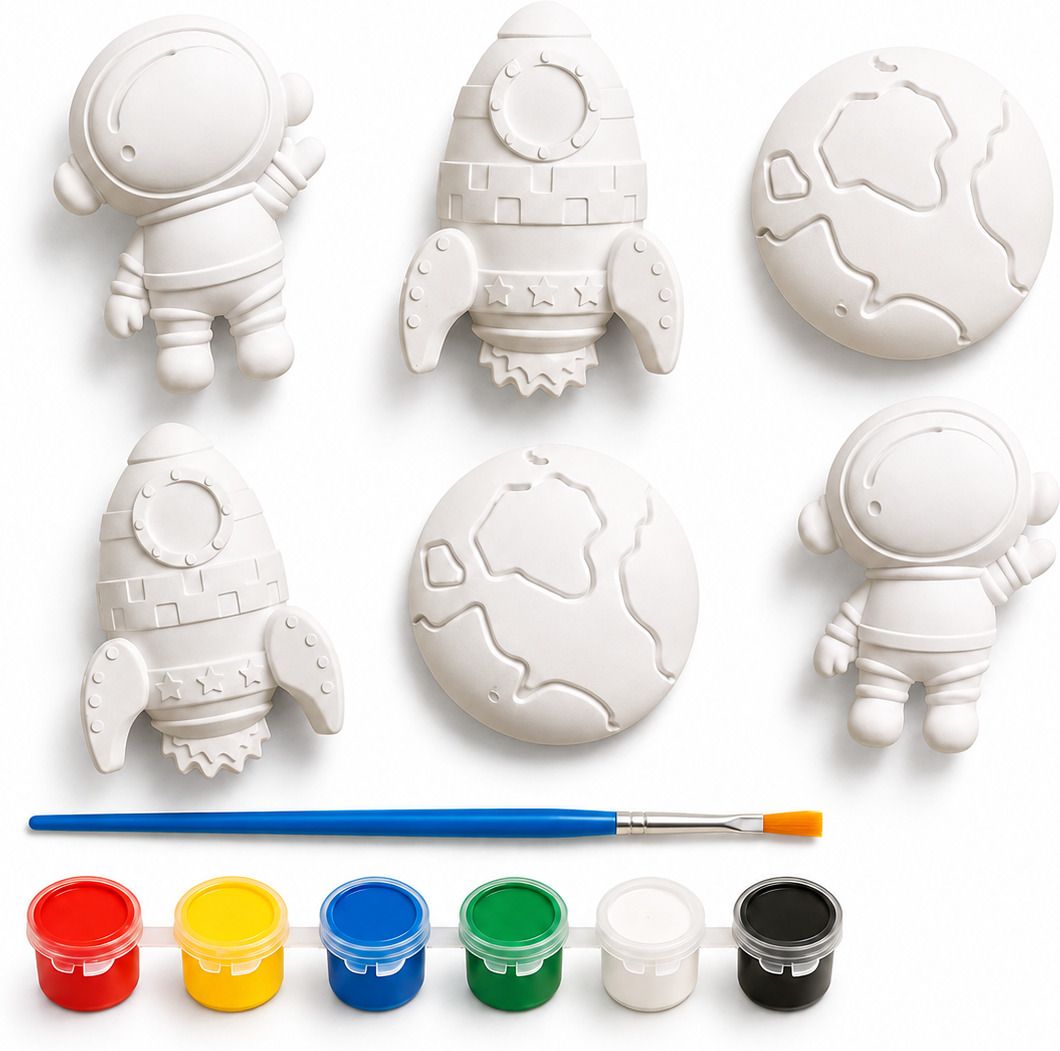 nevtaa DIY Plaster Airplanes Figurine-picture-0