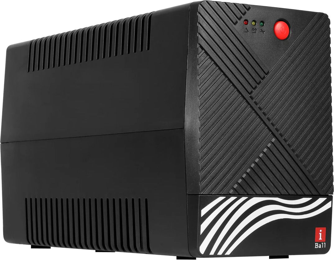 iball Nirantar UPS 1170 Uninterruptible Power Supply Delivers Powerful Backup 1000 V Line-interactive Rack-mount Model UPS with Overload Protection 3 Outlet Plugs-image-8