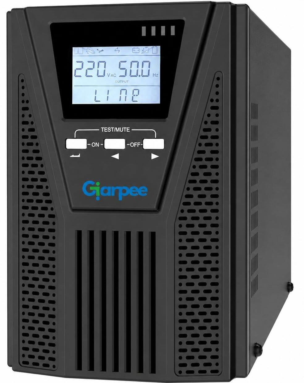 Giarpee 1_KVA_Online__36VDC 230 V Online/double-conversion Tower Model UPS with Overload Protection 3 Outlet Plugs-picture-11