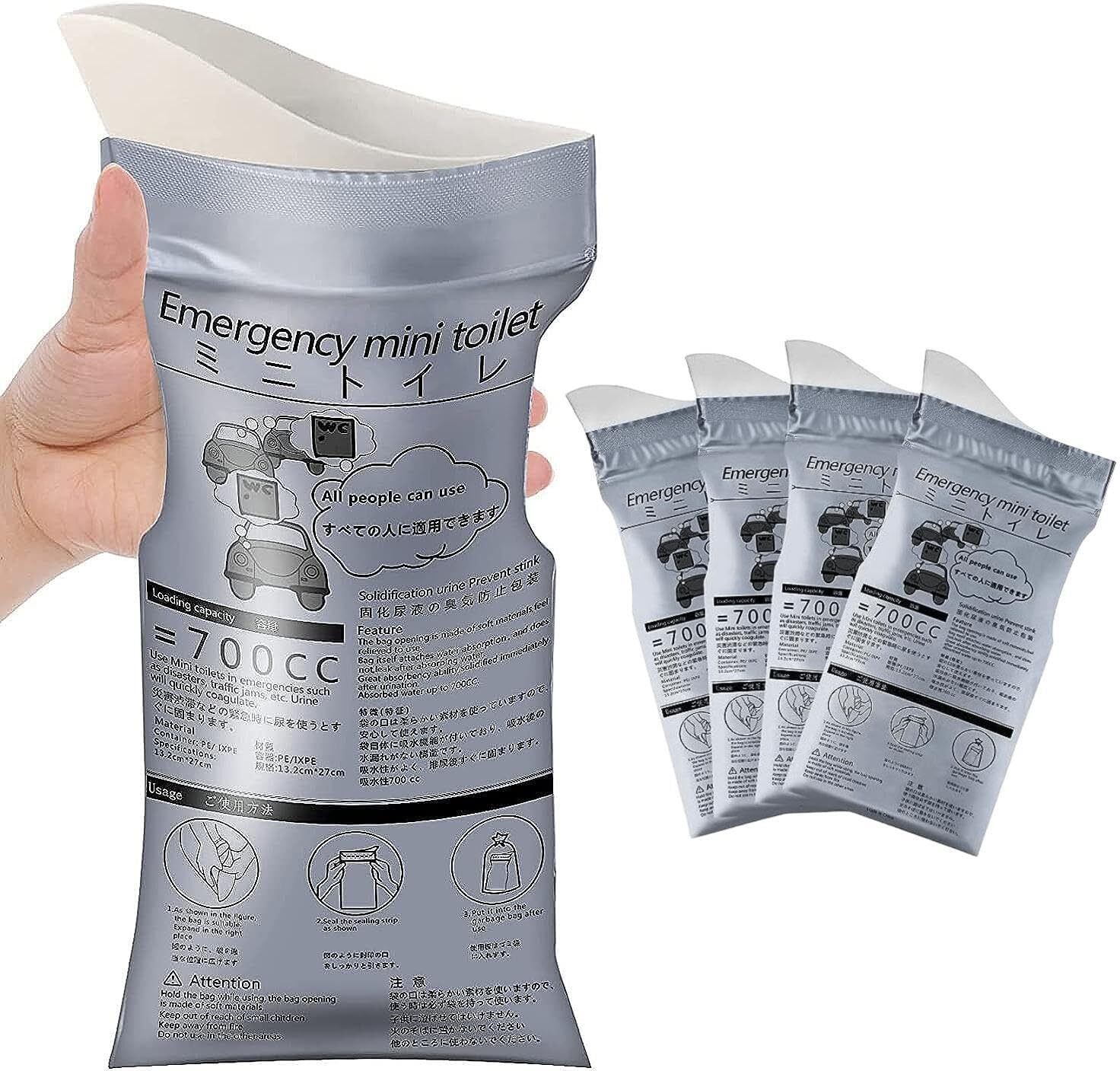 Disposable Urine Bags Emergency Urinal Unisex Bag Urine Bag-image-26