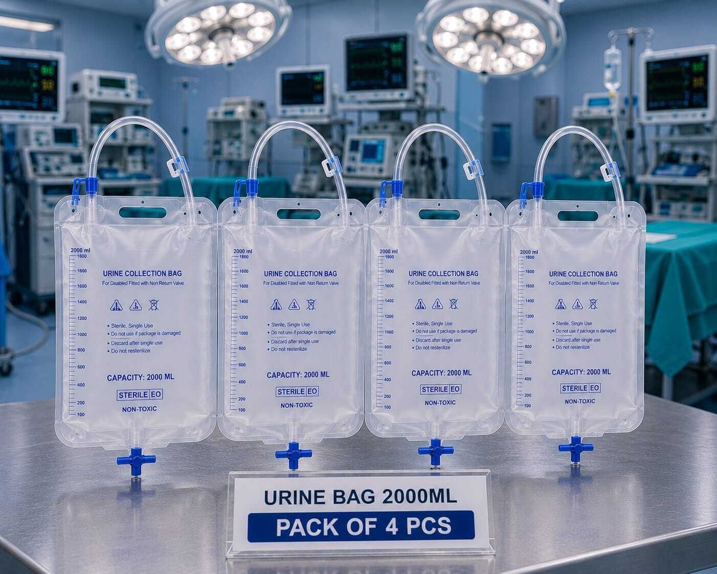MAA R PAA URINE BAG 4 PCS 2000ML EACH Urine Bag-image-8
