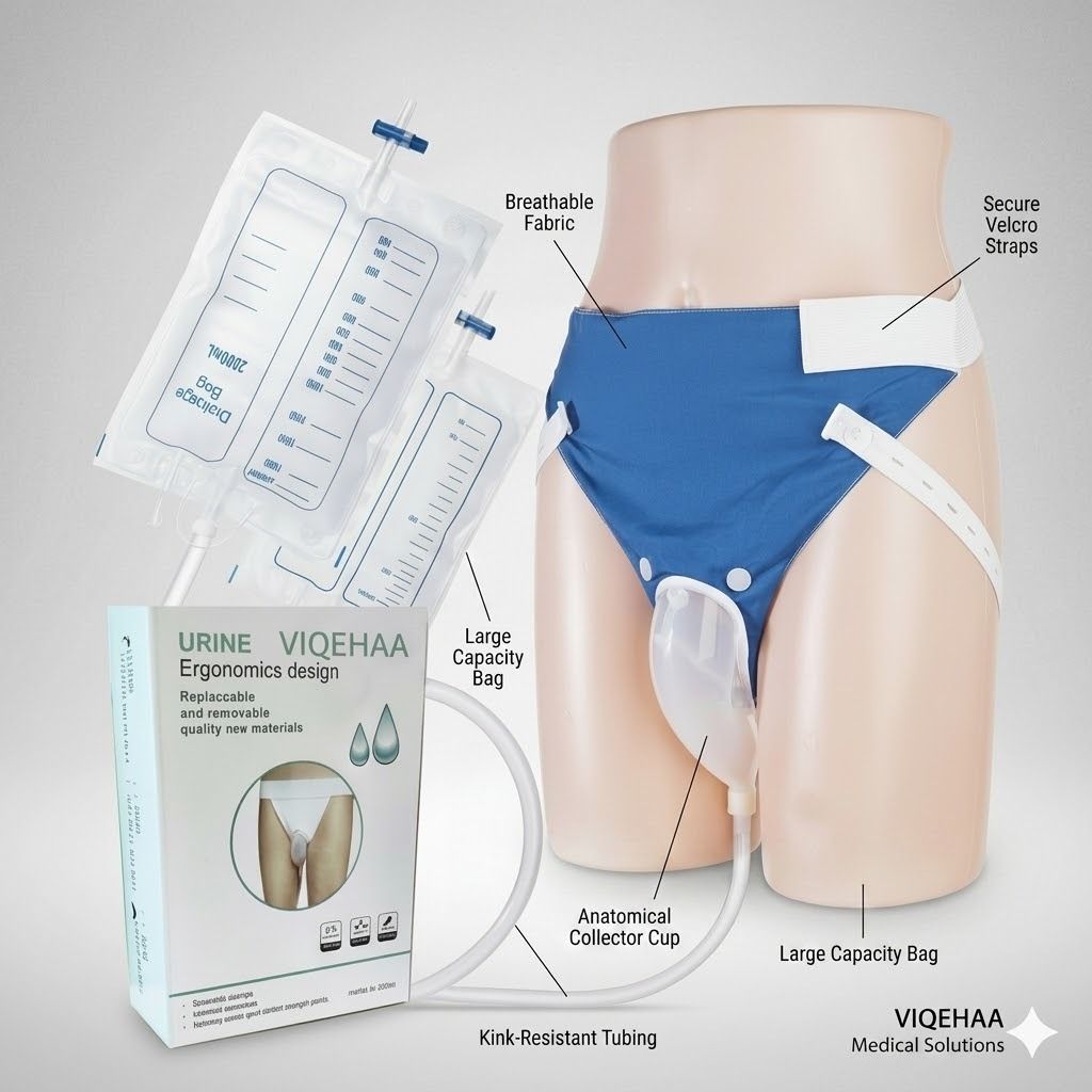 Reusable Male Urine Bag 2000 Ml + 1000 Ml Urine Bag-image-43