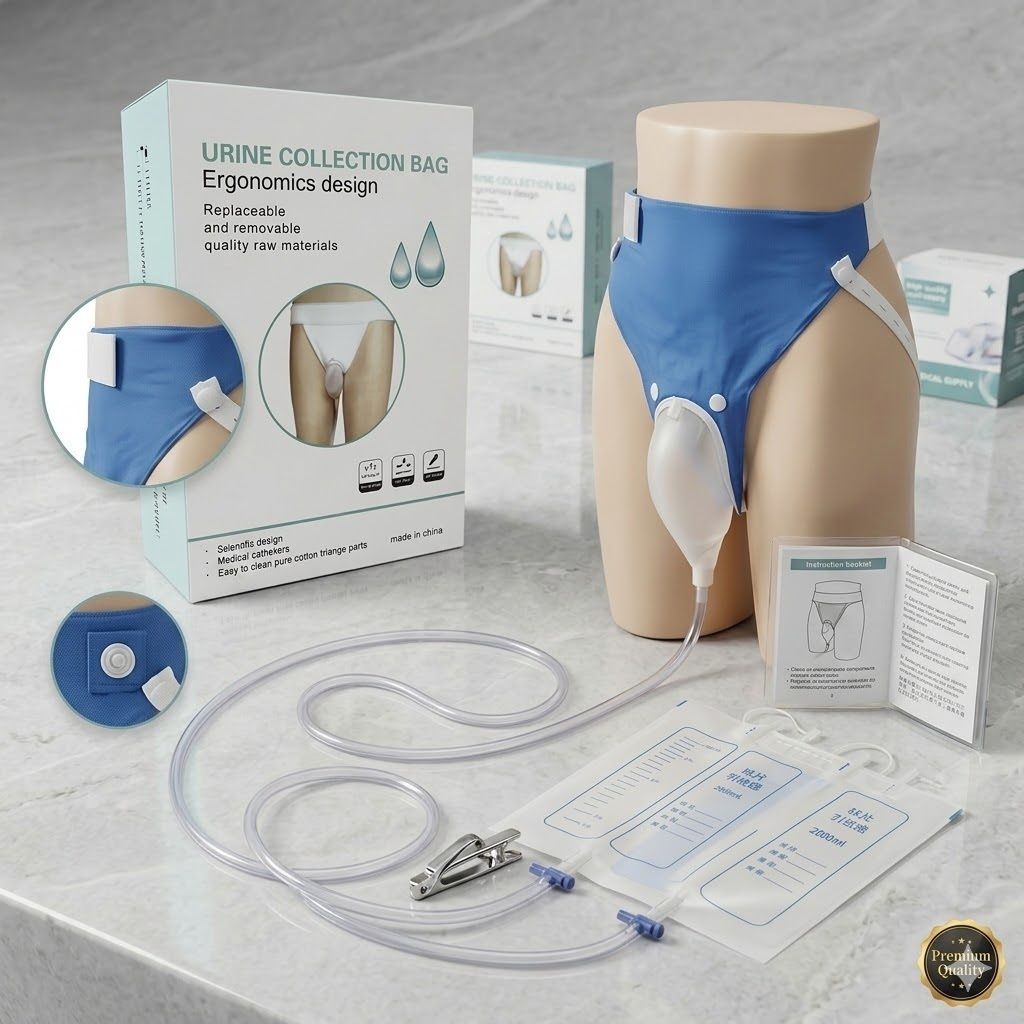 Reusable Male Urine Bag 2000 Ml + 1000 Ml Urine Bag-image-44