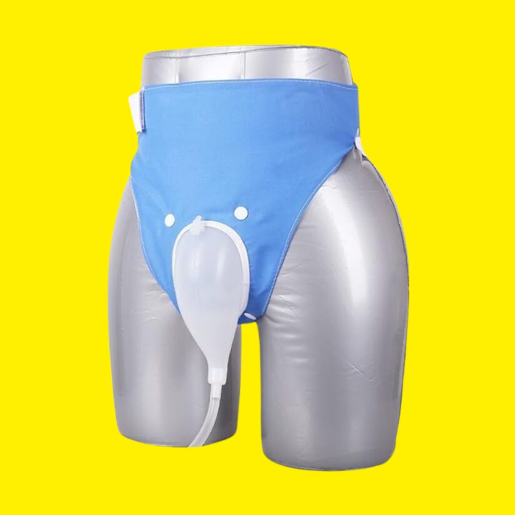 dayudil Silicone Male Urinal Bag with Wearable Holder System Urine Bag-picture-9