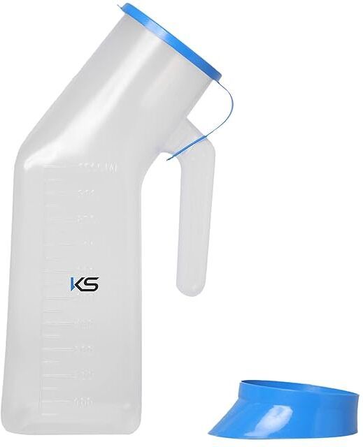 kashi surgicals nisex Polypropylene Autoclavable Urinal 1000 ML | Spill-Proof Urine Pot-picture-23