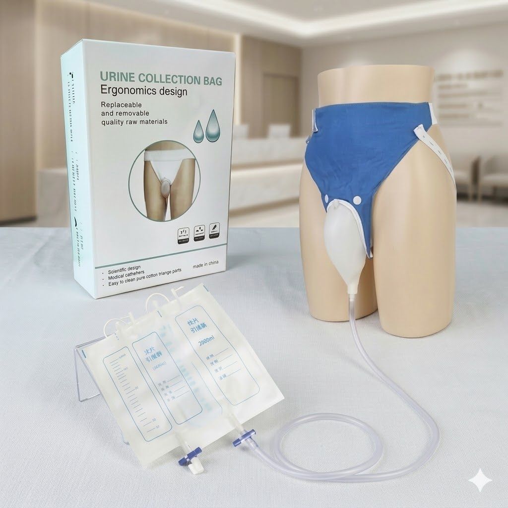 Reusable Male Urine Bag 2000 Ml + 1000 Ml Urine Bag-image-46