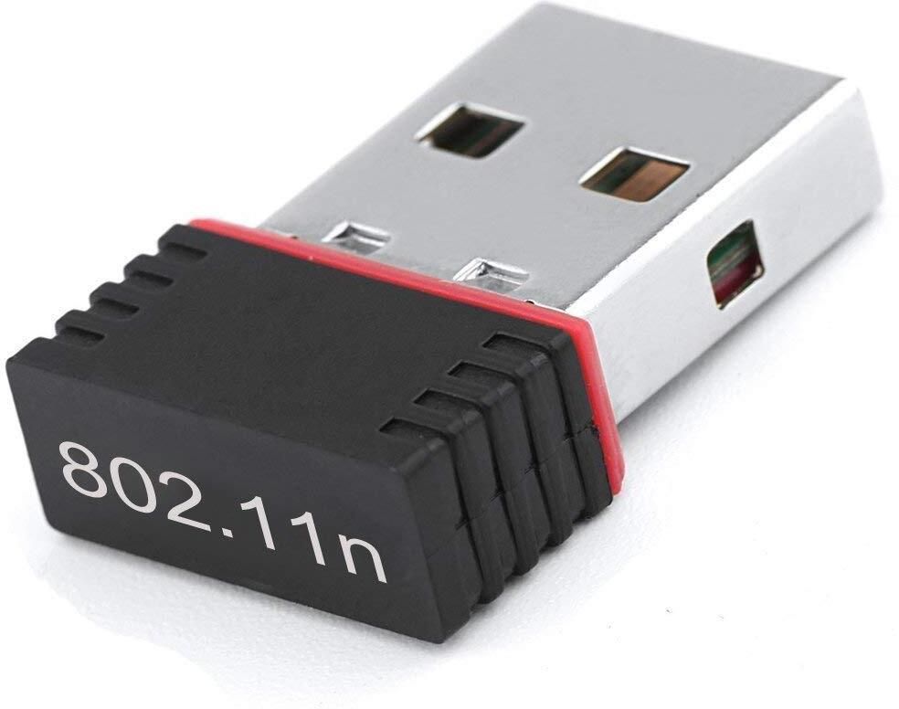 RaagEnt Wifi Dongle USB WiFi Receiver Upto 802.1 1 Mbps Wireless Network Card Network Interface Card