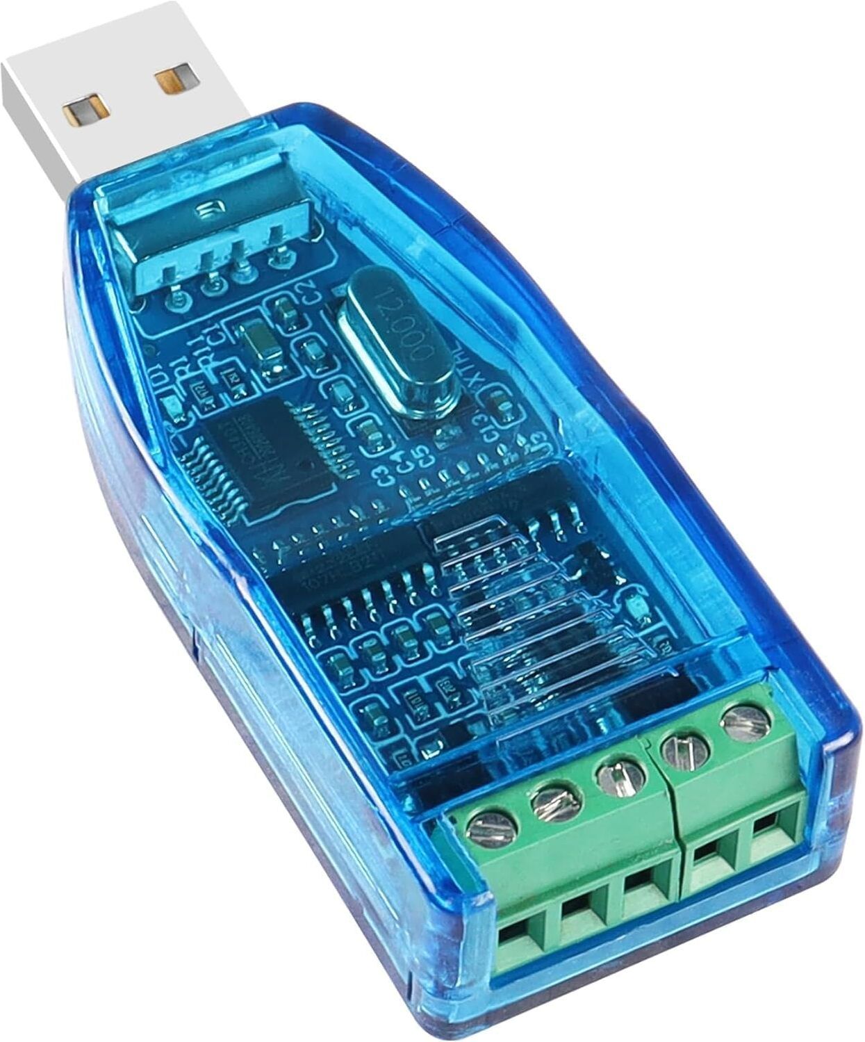 WiredCom USB to RS485 Serial Adapter, CH340/341, 5 Pin RS-485 Converter USB Adapter-picture-19