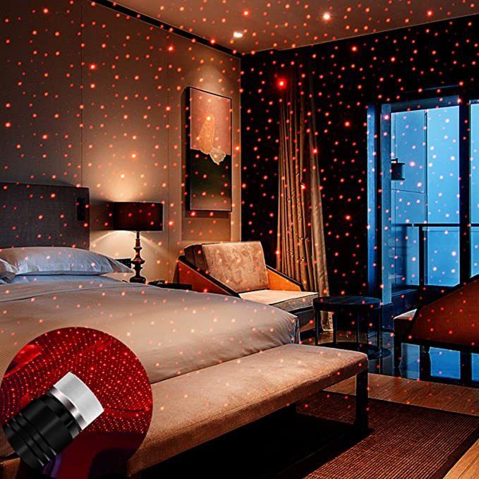 anshi Auto Roof Star Projector Lights, USB Portable Adjustable Flexible Single Disco Ball-picture-13