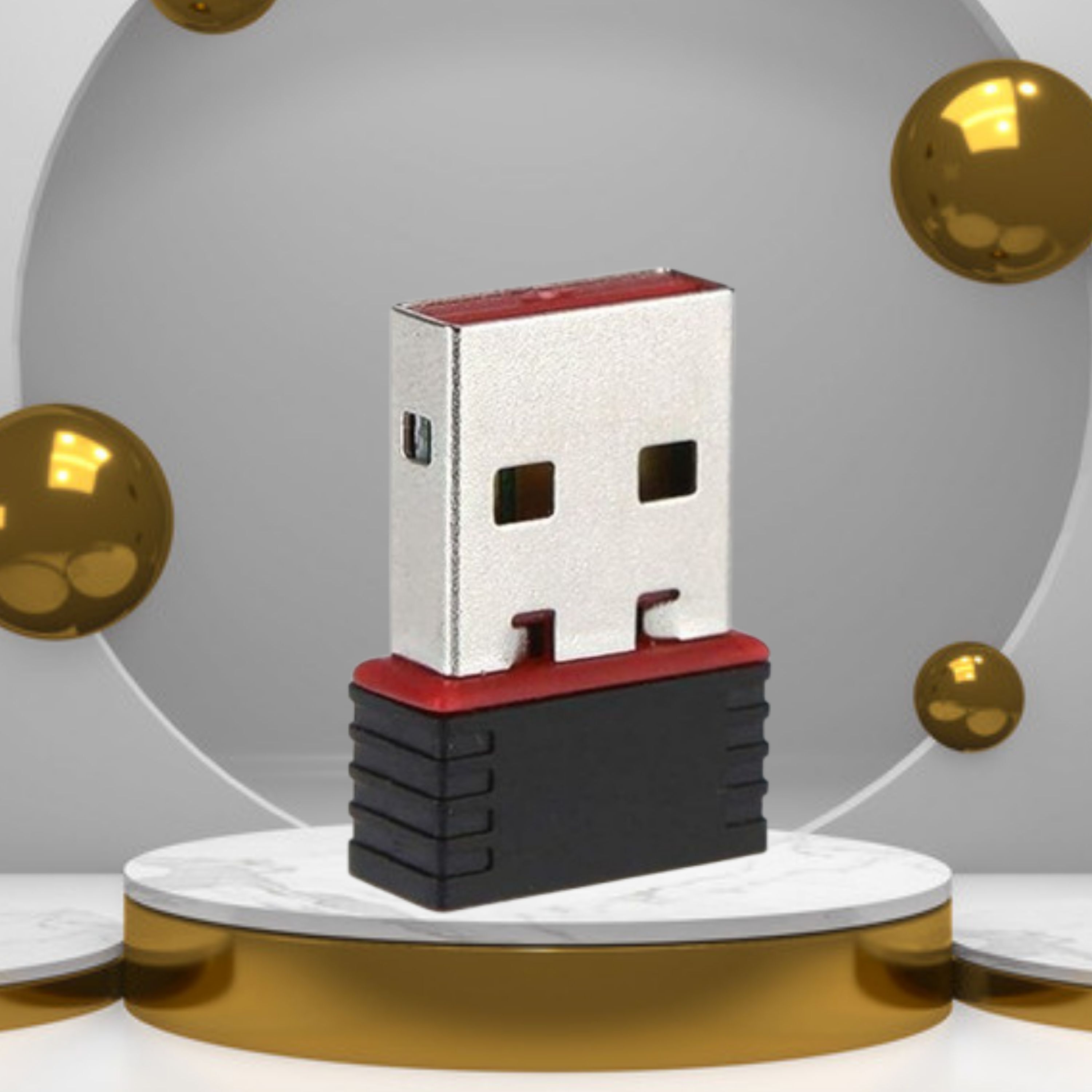 FRONY Wi-Fi Receiver with Multi-Device Connectivity For All Pc System and LaptopY393 USB Adapter-picture-2