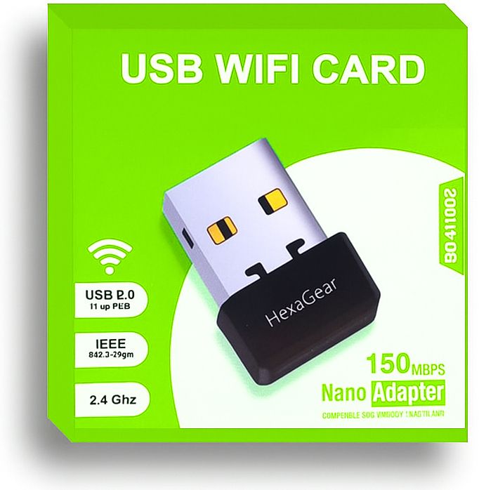 HexaGear USB WiFi Adapter with Wide Range Support for Laptop PC and Computer Network USB Adapter-picture-12