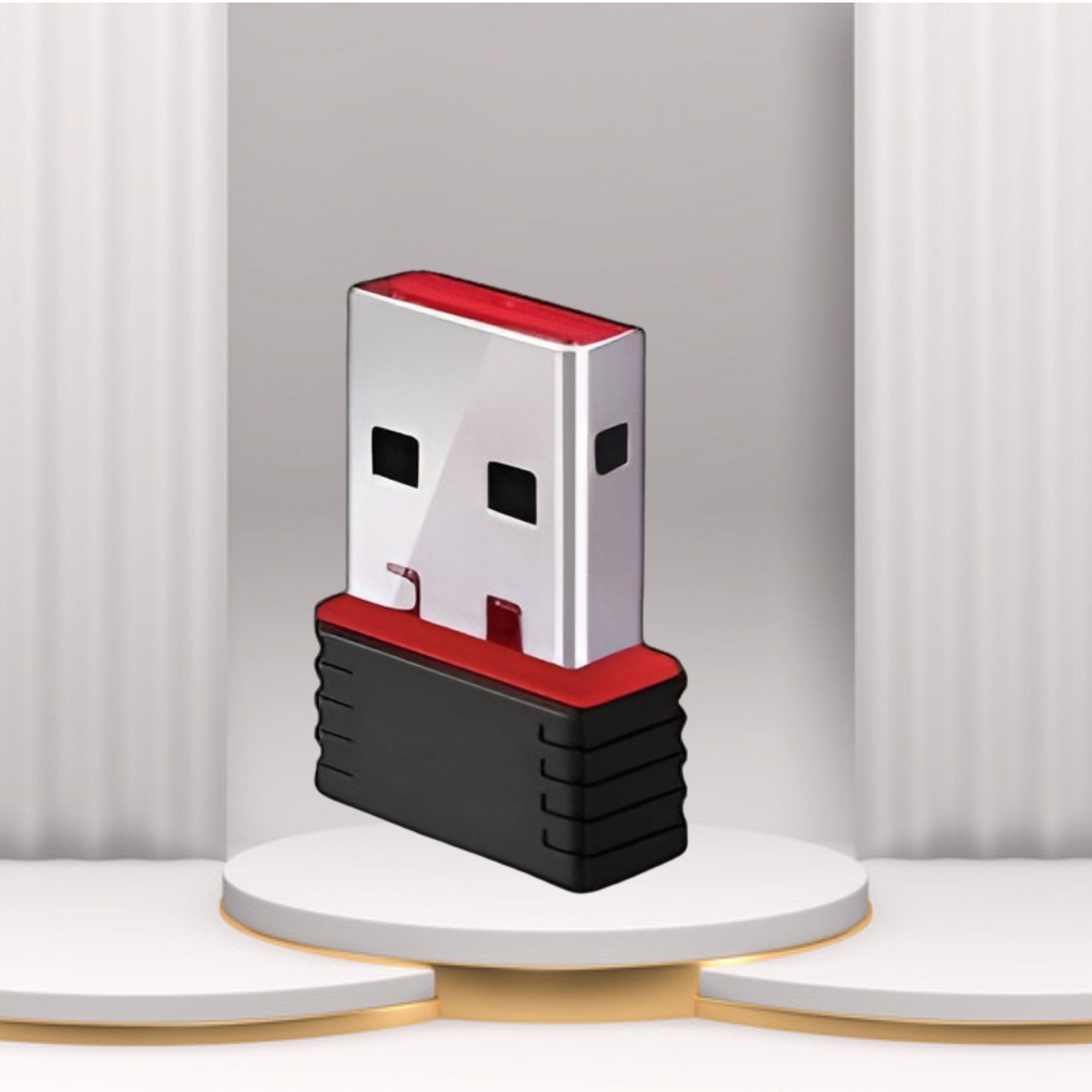 frony Wi-Fi Receiver with Multi-Device Connectivity For All Pc System and LaptopI404 USB Adapter-picture-1