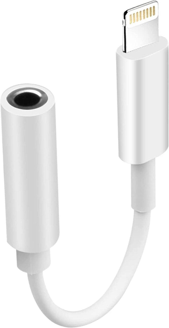 4uonly Multicolor white Lightning to 3.5mm Jack AUX Cable DII2 Phone Converter-image-46