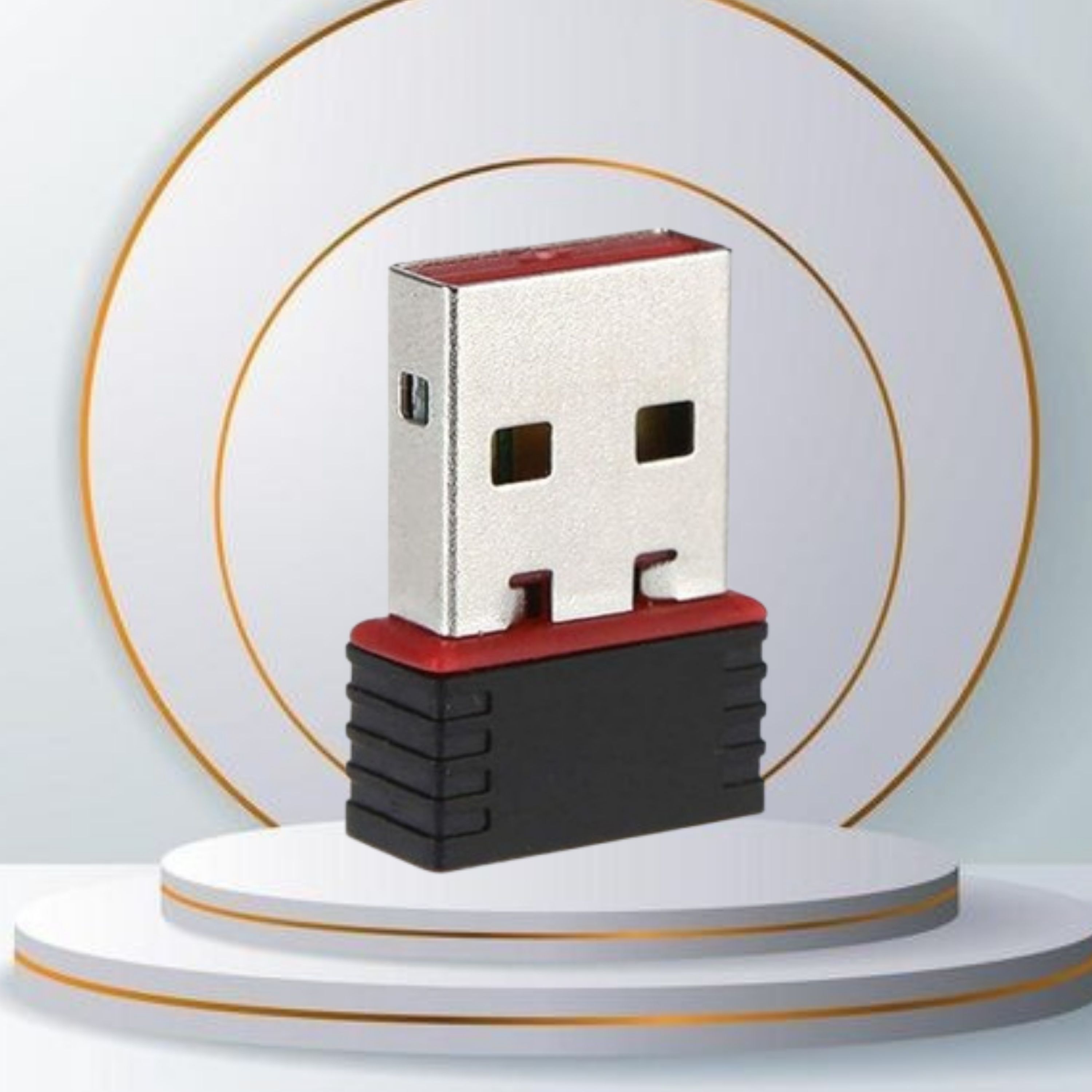 Clairbell Wi-Fi Receiver with Multi-Device Connectivity For All Pc System and LaptopW126 USB Adapter-image-30