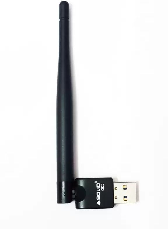 BalRama SOLID Dilos Wi-Fi Adaptor USB Dongle Antenna for Set-Top Box / Laptop / Computer 1 Ports 1000 Mbps Network Switch