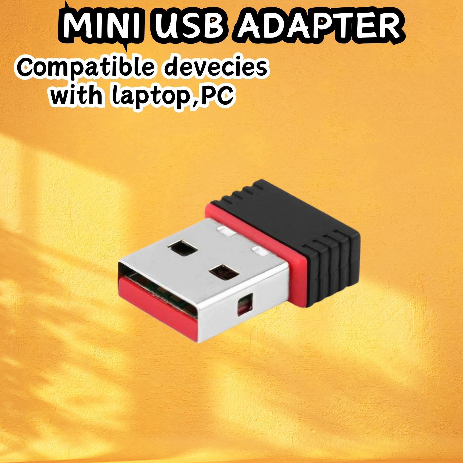 FRONY (Wi-Fi Receiver) with Multi-Device Connectivity For All Pc System and LaptopB140 USB Adapter image 1