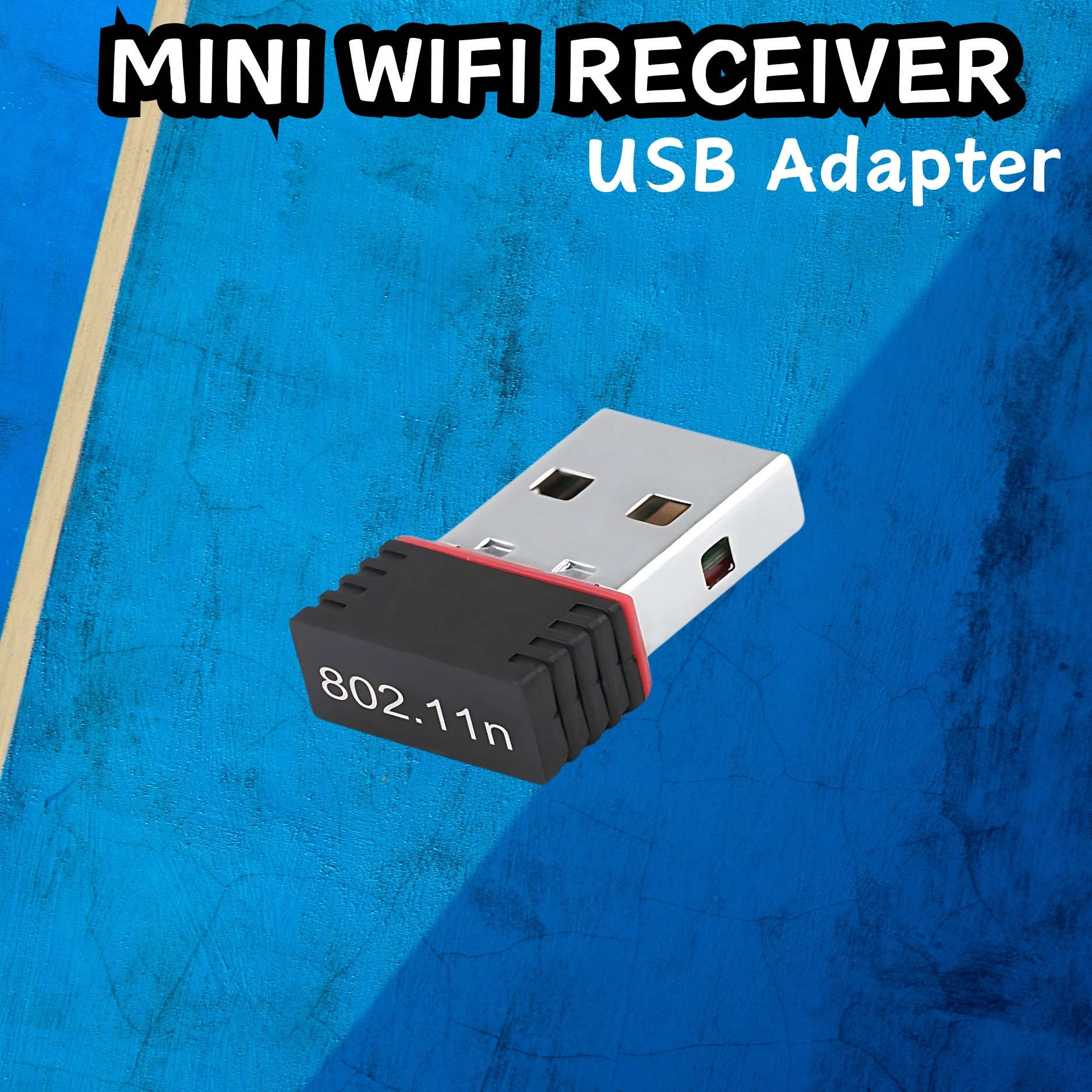 FRONY (Wi-Fi Receiver) with Multi-Device Connectivity For All Pc System and LaptopC441 USB Adapter image 1