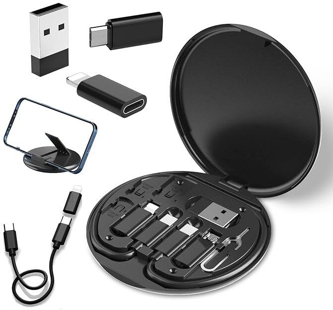 EKDANTAA Contains Multiple OTG Adapters USB to USB-C Adapter, USB C Charging Cable Adapter Kit USB Cable-image-34