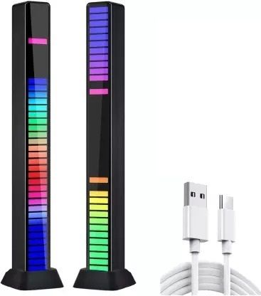 BSVR Led RGB Bar Light 32 Bit RGB Music Sound Control For Cars Led Light 207 Smart Sensor Light-image-11