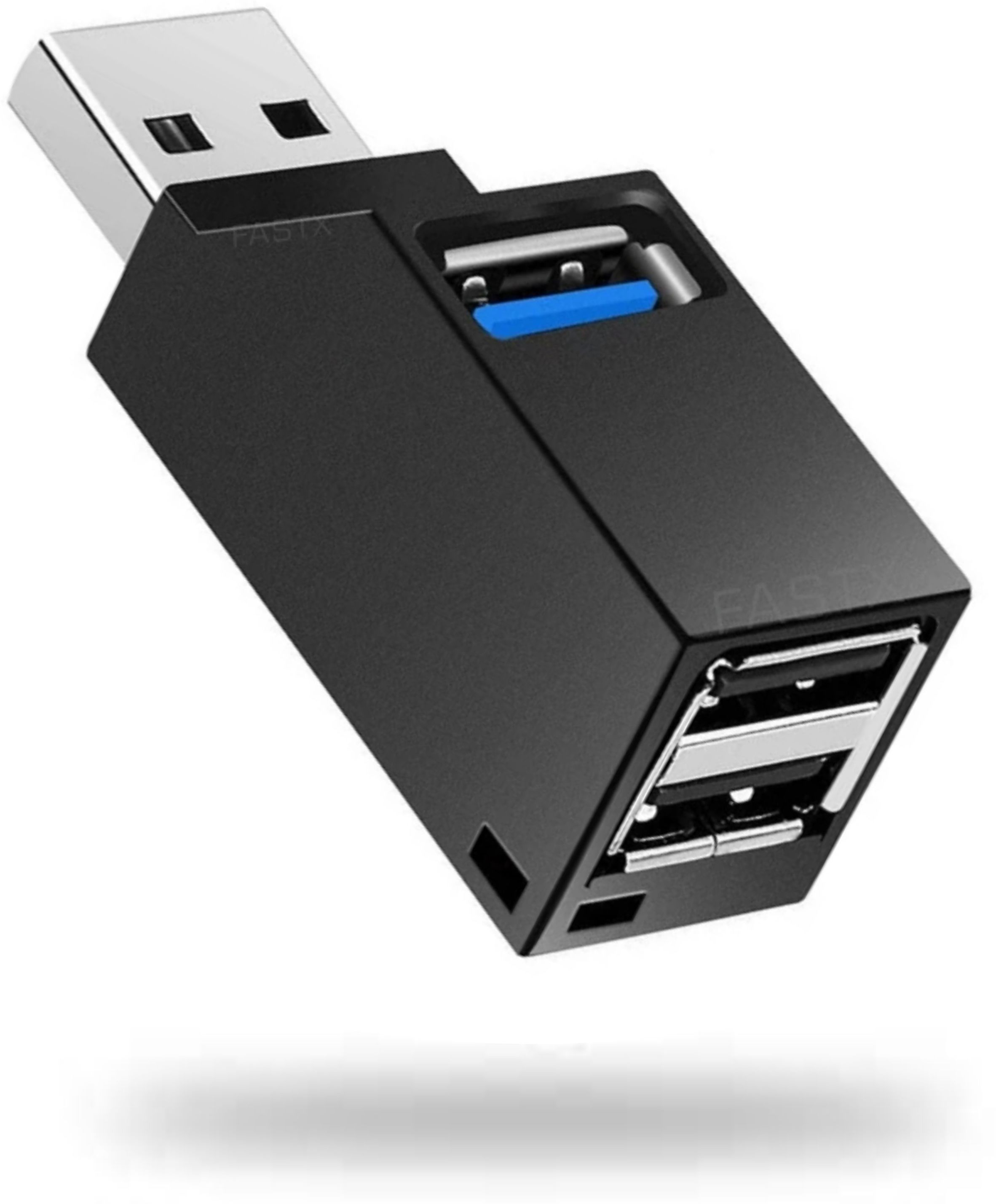 FASTX 3.0 USB Extender hub plug & play USB A Male to 3 port Female splitter adapter Suitable for Laptop, Computer, Keyboard, Mouse etc USB Hub-image-48