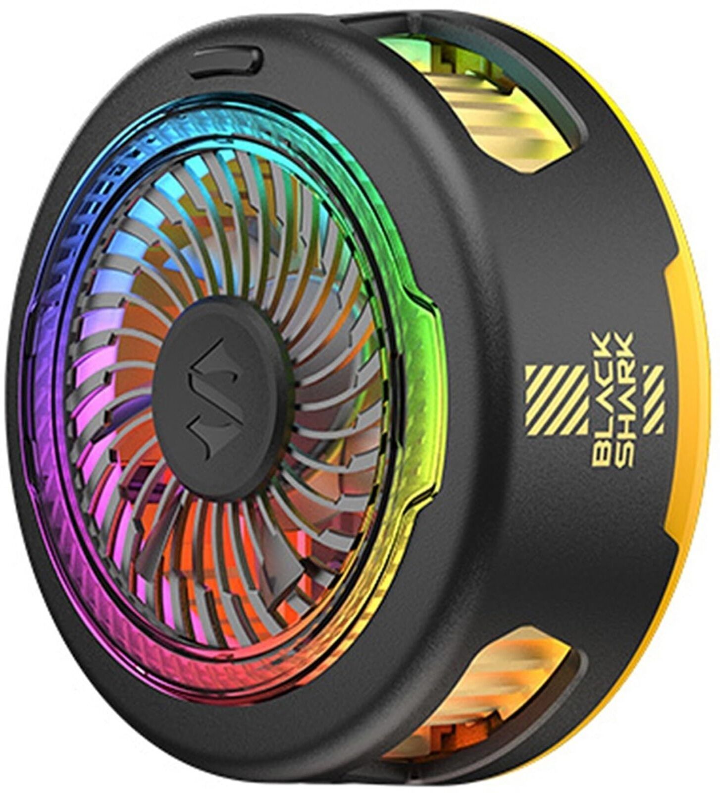 cubonic x black shark magnetic funcooler 5 rgb mobile snap-on 1 fan ergonomic cooling pad with adjustable height