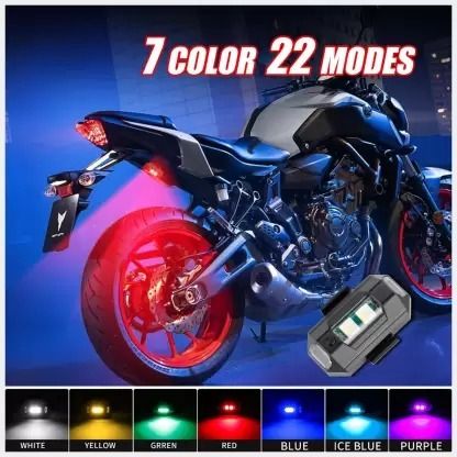 Best LED Light 7 Colors + Flashing Modes for Drone Helmets Bike Aircraft_08 Shower Laser Light-image-35