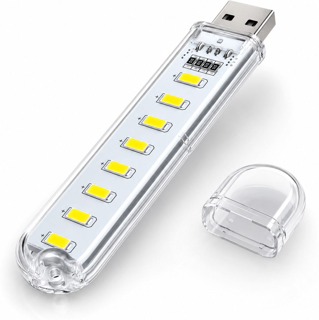 Orionis 16 LED USB Light Portable Reading Lamp for Laptop Power Bank USB Charger Emergency Light White LED USB Lamp Led Light-image-26
