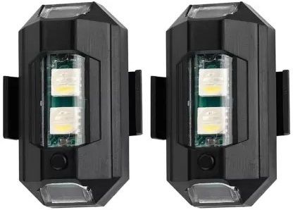 LED Light 7 Colors + Flashing Modes for Drone Helmets Bike Aircraft Light 640 Shower Laser Light-image-43