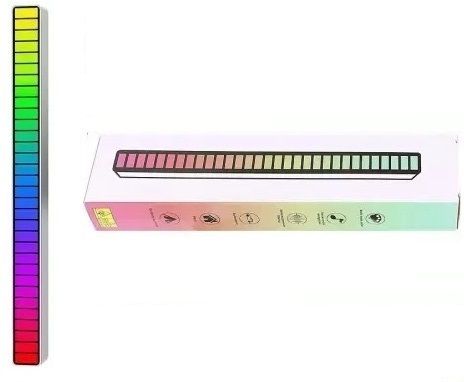 BSVR Led RGB Bar Light 32 Bit RGB Music Sound Control For Cars Led Light 138 Smart Sensor Light-image-38