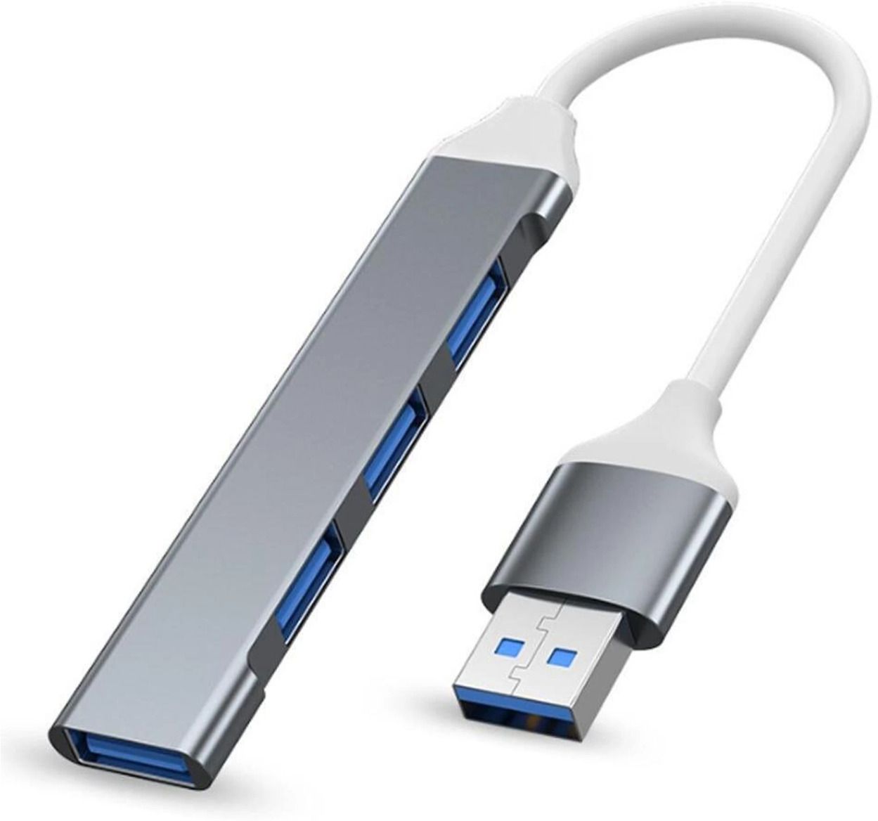 DELOX USB 4 in 1 OTG Connector Type A USB Hub USB Hub-image-25