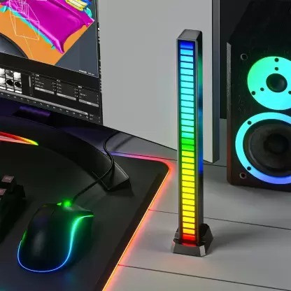 NKL Led RGB Bar Light 32 Bit RGB Music Sound Control For Cars Led Light 182 Smart Sensor Light image 1