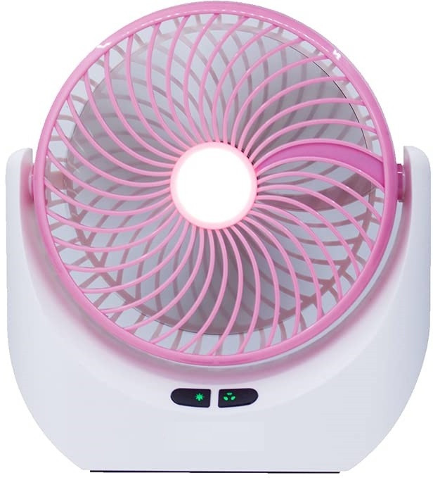 Easymart Portable Table Fan, USB Fan, USB Battery Powered Fan,4 Speed Rechargeable Desk Fan USB Fan image 1