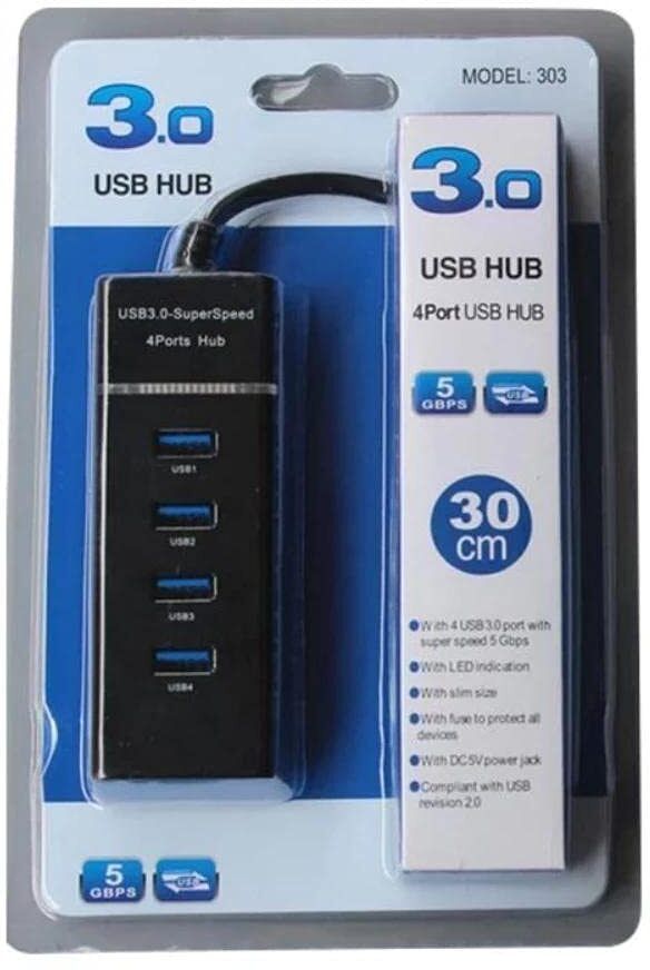 TERABYTE USB HUB 3.0 4 Port USB USB HUB 3.0 4 Port USB Hub 3.0 Adapter Cable with 5Gbps Speed USB Hub