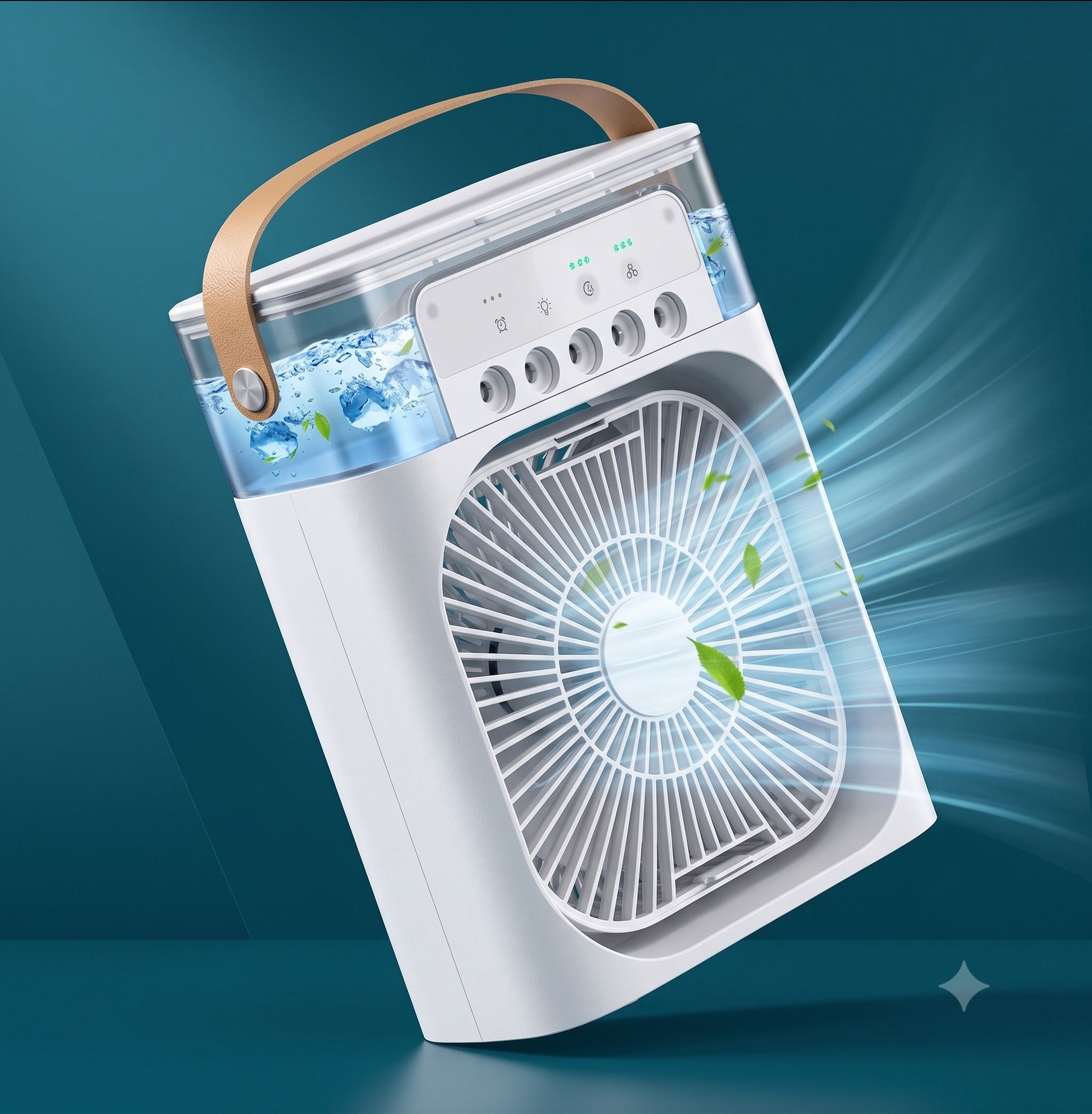 mini usb cooler COOLMAX Air-Cool-010 USB Fan, Rechargeable Fan-image-10