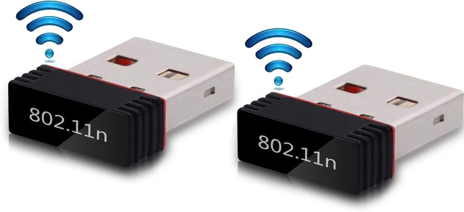 Red Champion For PC, Desktop,Nano Size WiFi Dongle Compatible with Windows, Mac OS & Linux Wi-Fi Receiver 950 Mbps Wireless Network USB Adapter 2.4GHz, 802.11b Pack of -2 USB LAN Card, Laptop Accessory-image-13