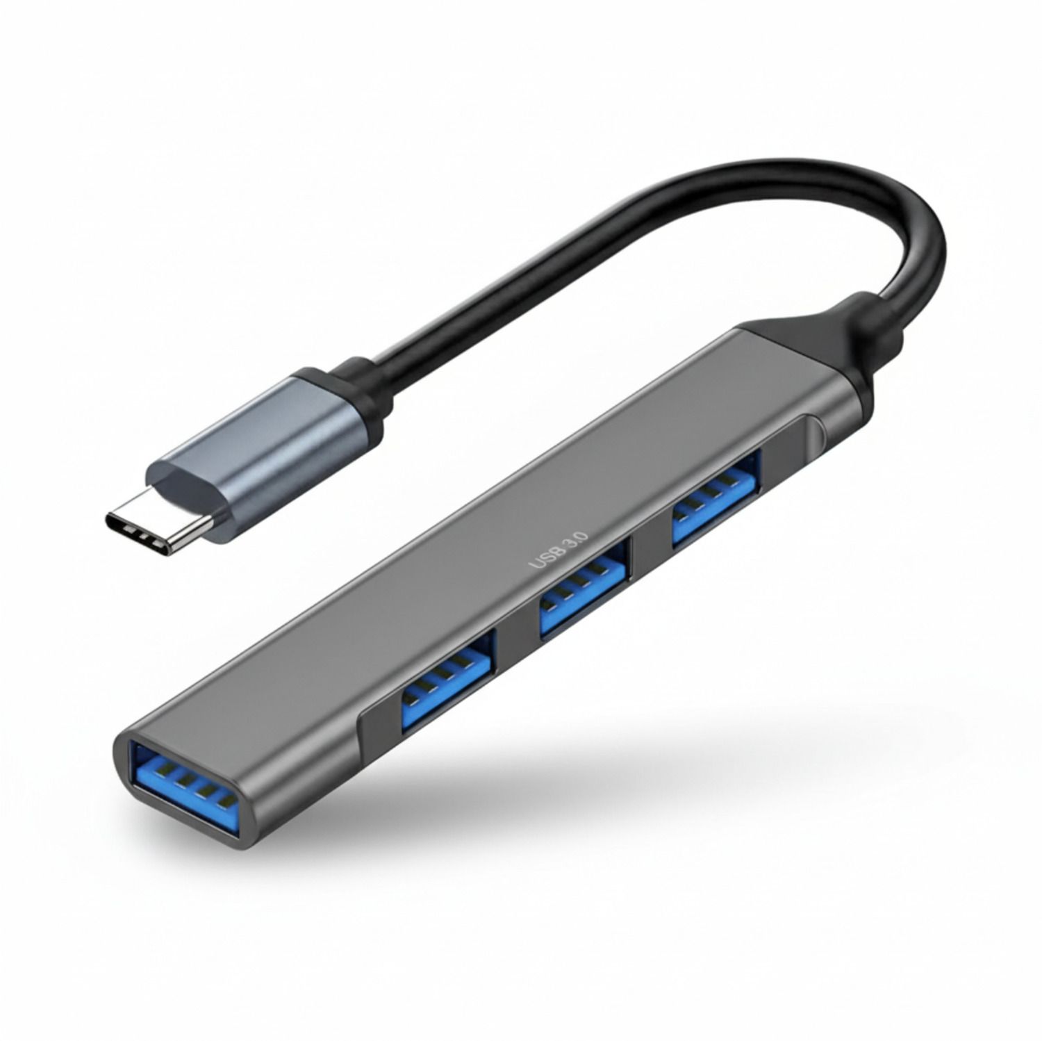 DELOX Type C & Micro USB 4 in 1 OTG Connector – Fast Data & Charging TYPE-C USB 3.0 USB Hub-image-29