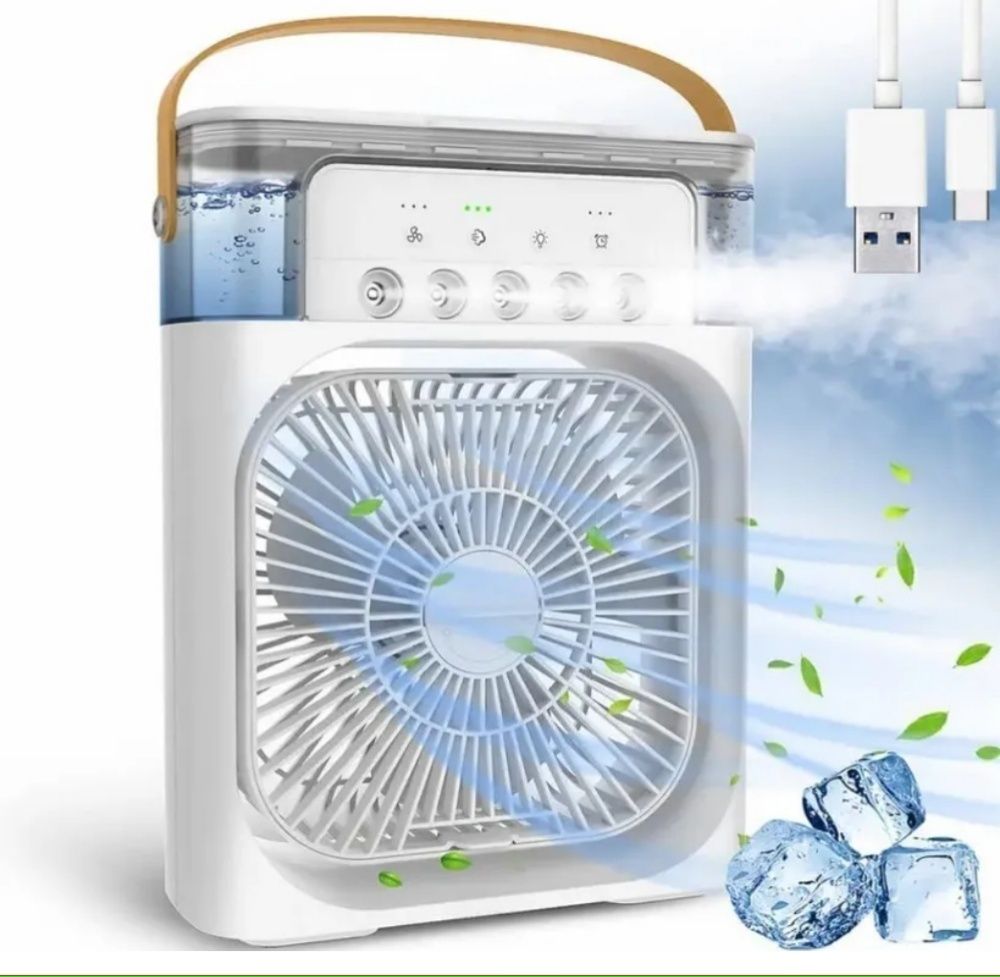 Ssrija Conditioners Small AC Quiet Personal Air Cooler Office, Home, Travel _59 Portable Mini Cooler for Room Cooling_59 USB Air Cooler-image-39