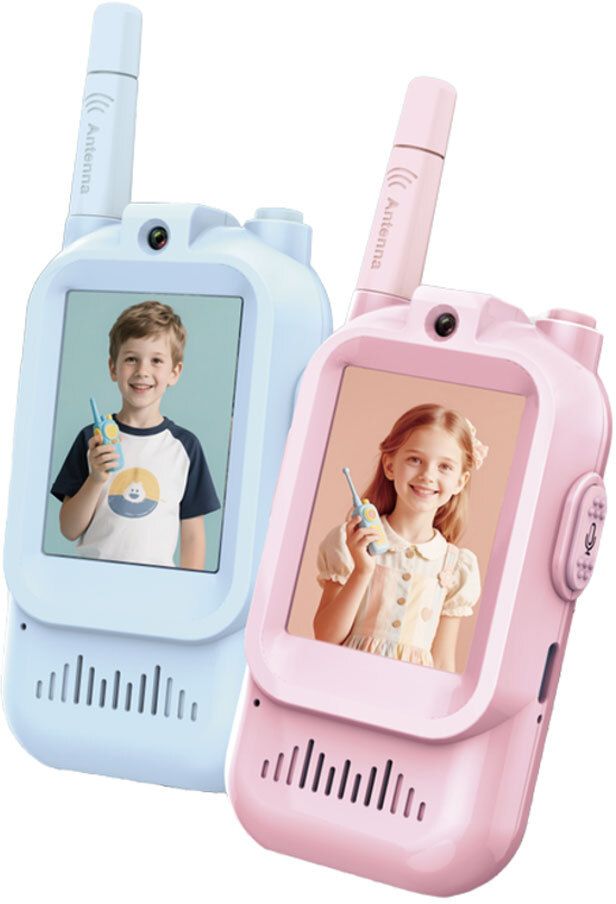Smart Video Walkie-Talkies Unit 2 with Live Video & Audio Video Game Bluetooth